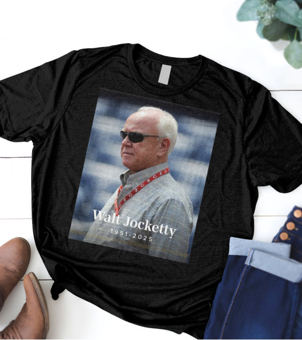 Walt Jocketty Cincinnati Reds Memoriam 1951-2025 T-Shirt