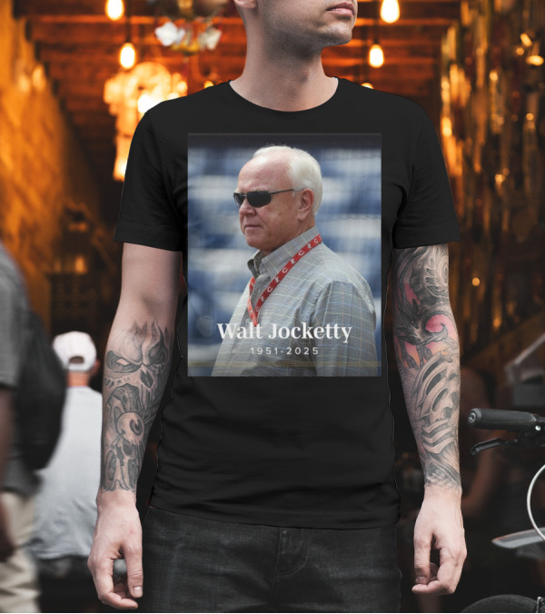Walt Jocketty Cincinnati Reds Memoriam 1951-2025 T-Shirt