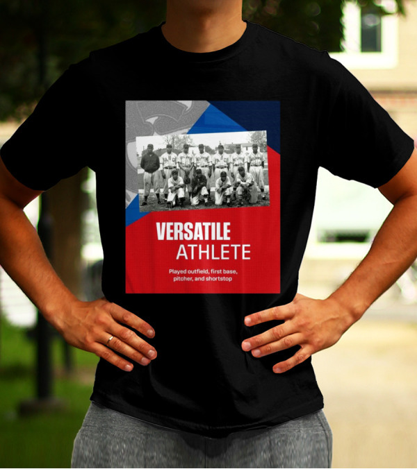 Atlanta ABCs Team Versatile Athlete Played Outfield First Base Pitcher Shortstop T-Shirt