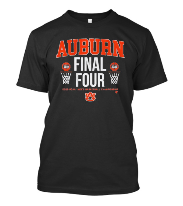 Auburn Final Four 2025 NCAA Men’s Basketball Championship T-Shirt