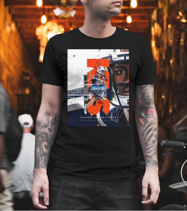 Auburn Tigers KeAndre Lambert-Smith NFL Scouting Combine 2025 T-Shirt