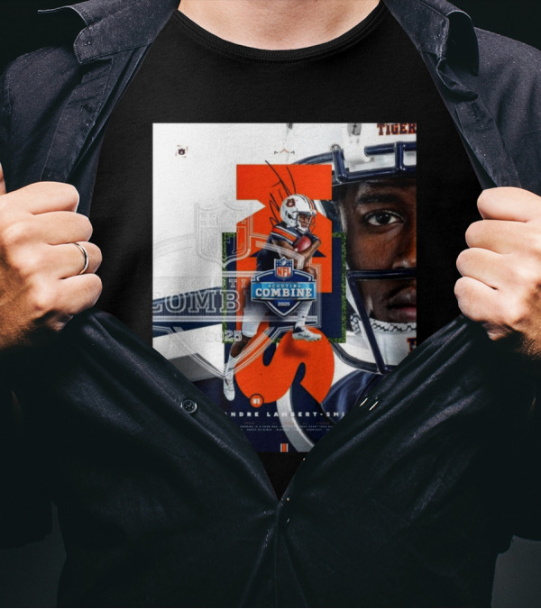 Auburn Tigers KeAndre Lambert-Smith NFL Scouting Combine 2025 T-Shirt