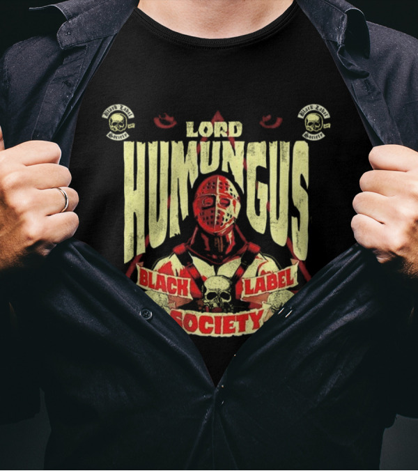 Black Label Society Lord Humungus 14 Skulls T-Shirt