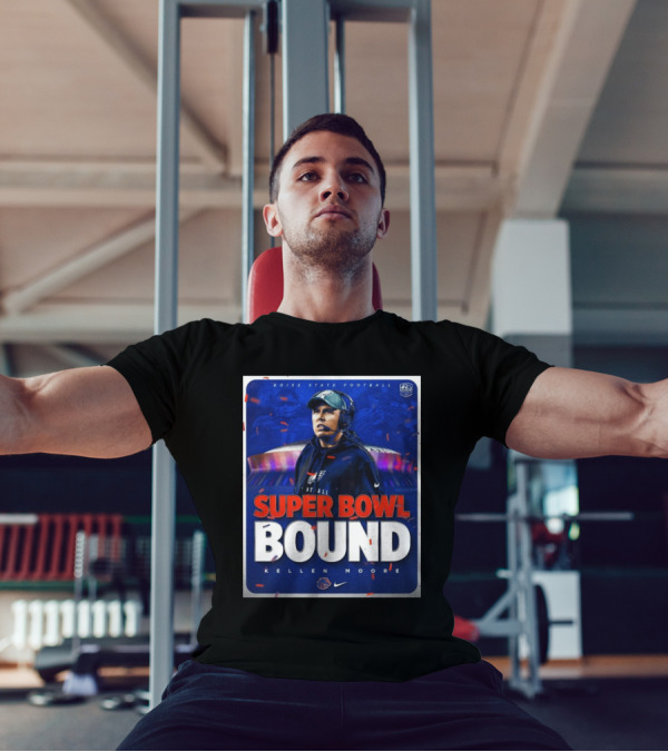 Boise State Football Super Bowl Bound Kellen Moore T-Shirt