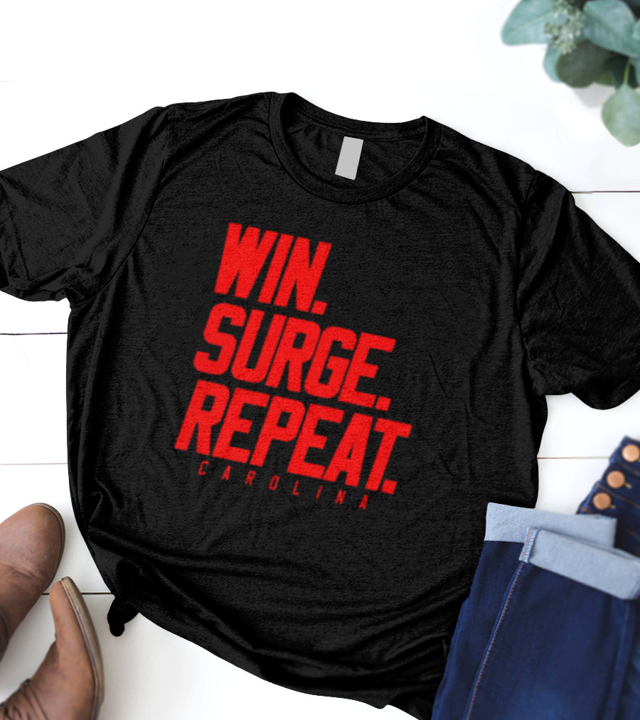 Carolina Hurricanes Win Surge Repeat T-Shirt