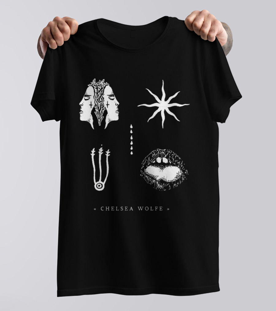 CHELSEA WOLFE Hiss Spun Emblems T-Shirt