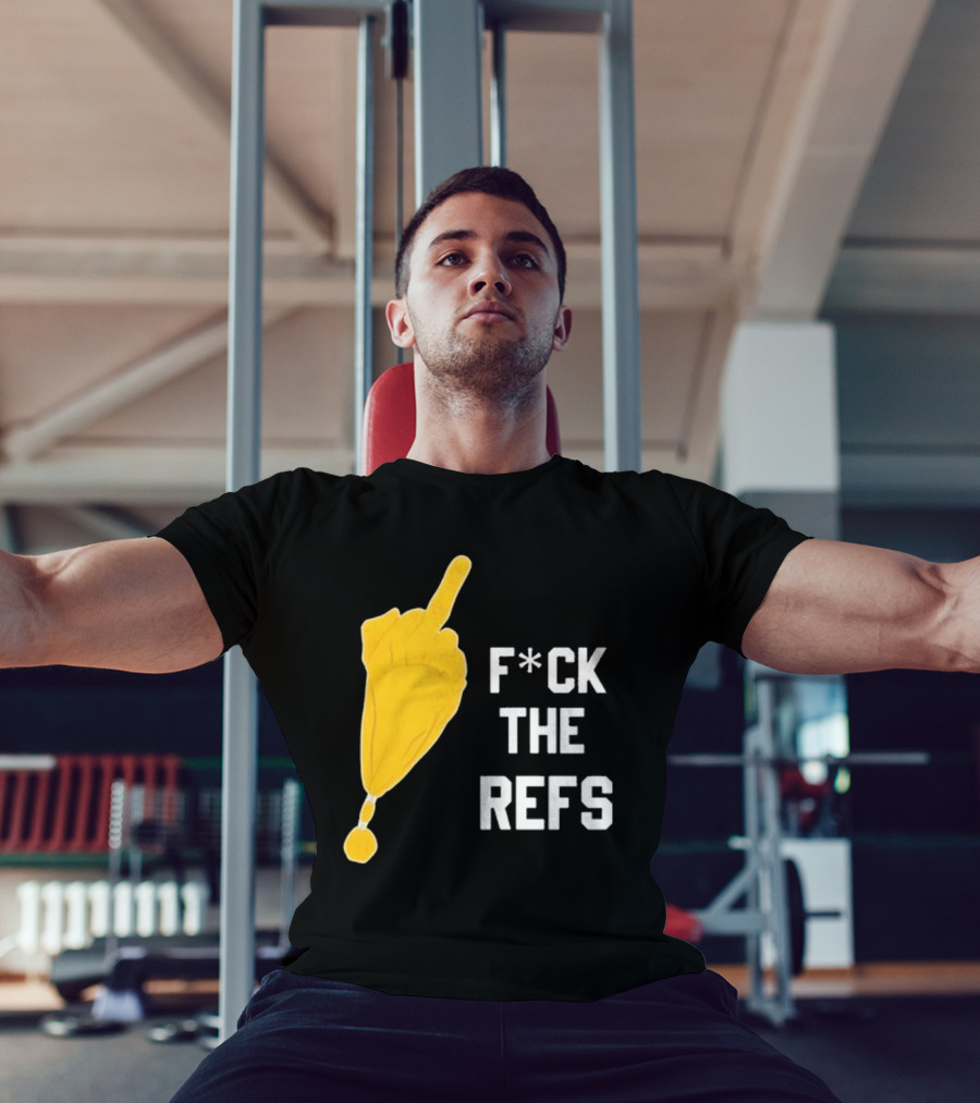 Censored Fuck The Refs Flag T-Shirt