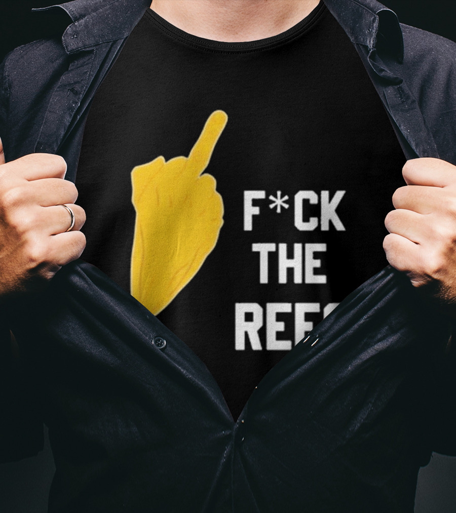 Censored Fuck The Refs Flag T-Shirt