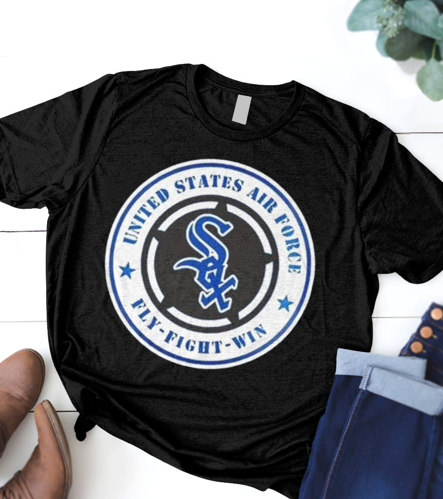 Chicago White Sox United States Air Force Fly Fight Win Military Appreciation Night 2025 T-Shirt