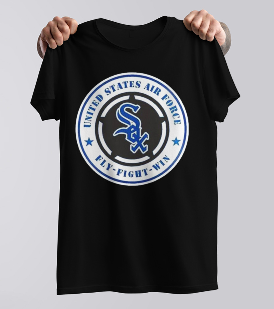Chicago White Sox United States Air Force Fly Fight Win Military Appreciation Night 2025 T-Shirt