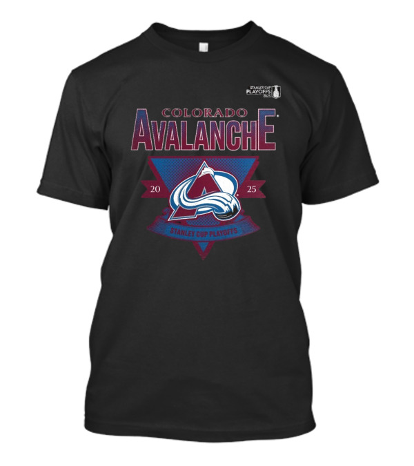 Colorado Avalanche 2025 Stanley Cup Playoffs Crossbar Tri-Blend T-Shirt