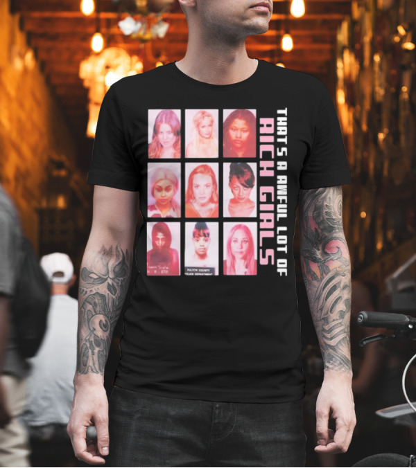 Cough Syrup That’s A Awful Lot Of Rich Girls T-Shirt