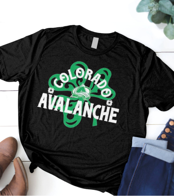 Colorado Hockey St. Patrick’s Day Richmond Shamrock T-Shirt