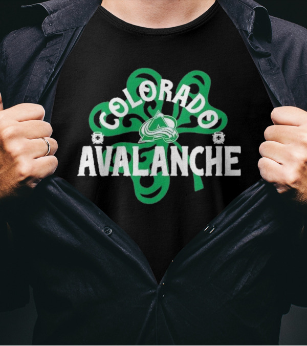 Colorado Hockey St. Patrick’s Day Richmond Shamrock T-Shirt