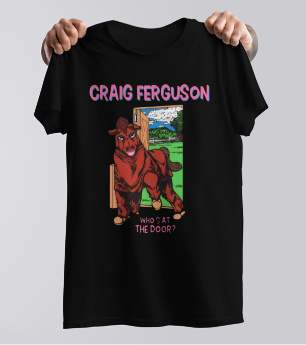 Craig Ferguson Who’s At The Door Painting T-Shirt