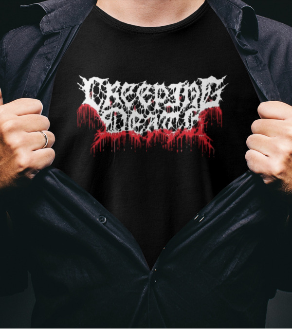 Creeping Death Creeping Death Bloody Tdm Logo T-Shirt
