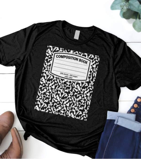 Composition Book Notebook T-Shirt