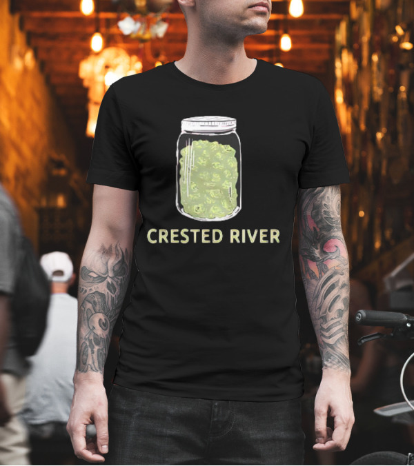 Crested River Jar Of Green Buds T-Shirt