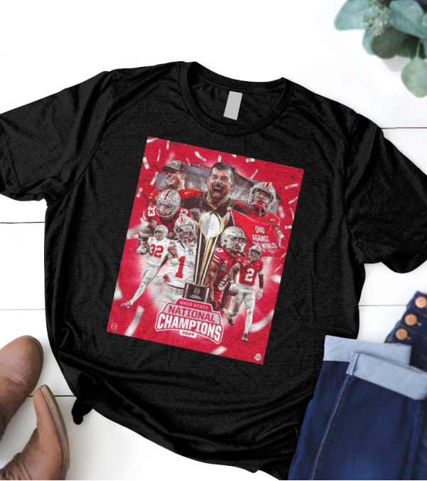 Ohio State Buckeyes National Champions 2024 Ohio Against The World T-Shirt