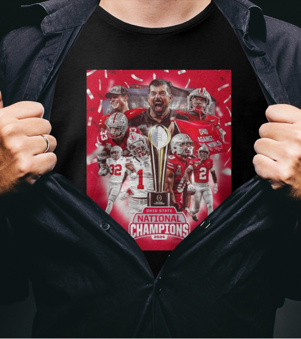 Ohio State Buckeyes National Champions 2024 Ohio Against The World T-Shirt