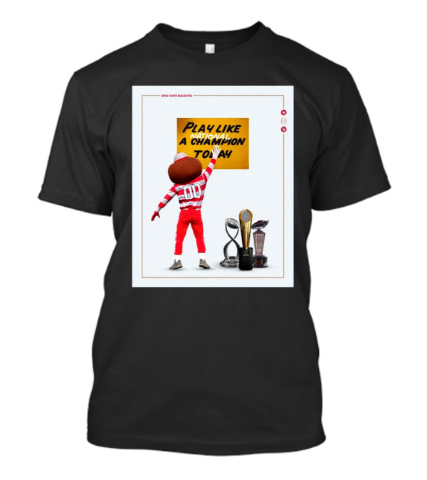 Congratulations Ohio State Buckeyes Win Notre Dame Fighting Irish Play Like National A Champion Today 2024 T-Shirt