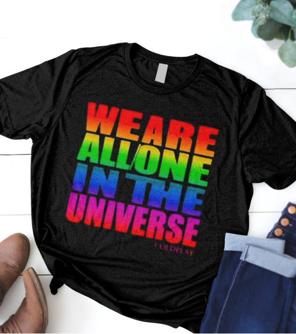 Coldplay We Are All One In The Universe T-Shirt
