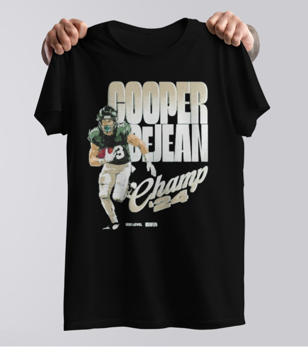 Cooper DeJean 2024 Philadelphia Eagles Champions T-Shirt
