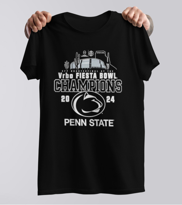 College Football Playoff Penn State VRBO Fiesta Bowl Champions T-Shirt