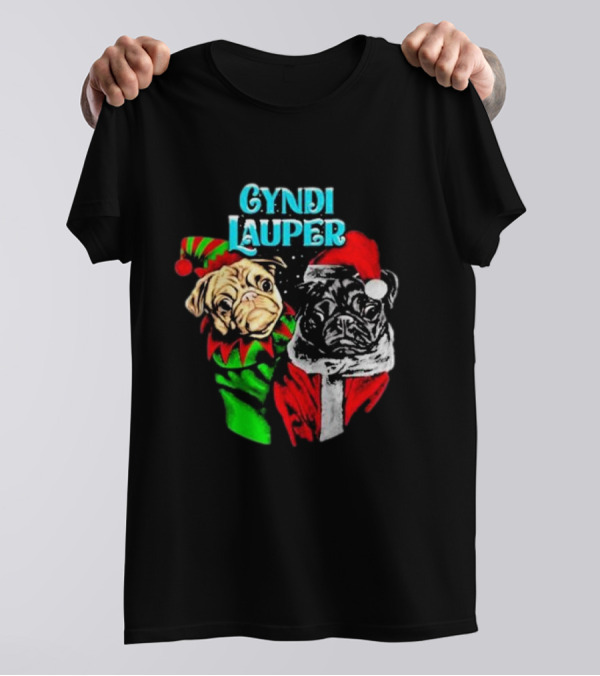 Cyndi Lauper Holiday Dog 2024 T-Shirt