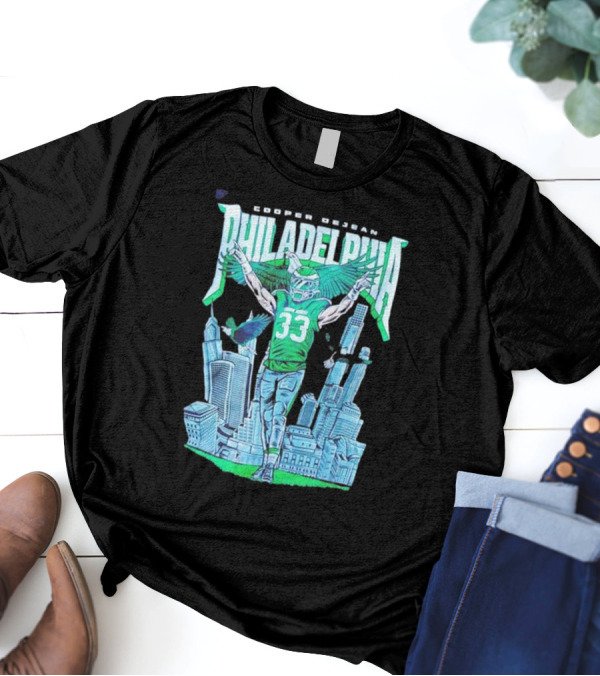 Dark Horse X Cooper Dejean Philadelphia Eagles Skyline T-Shirt