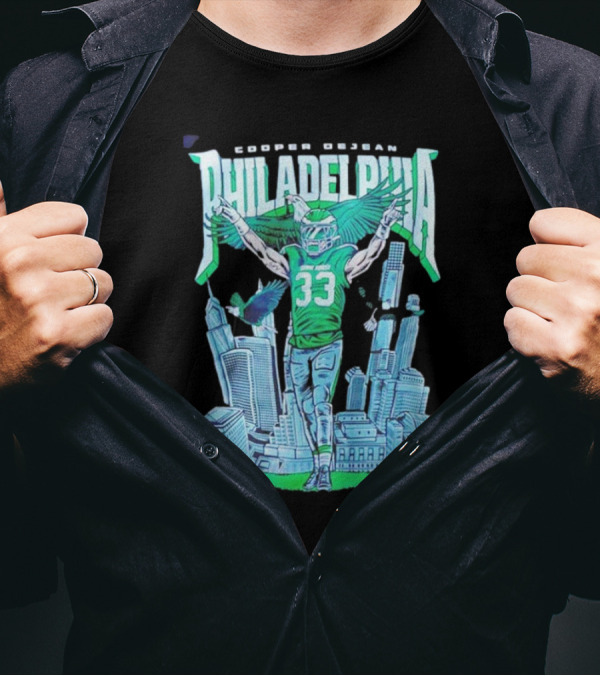 Dark Horse X Cooper Dejean Philadelphia Eagles Skyline T-Shirt