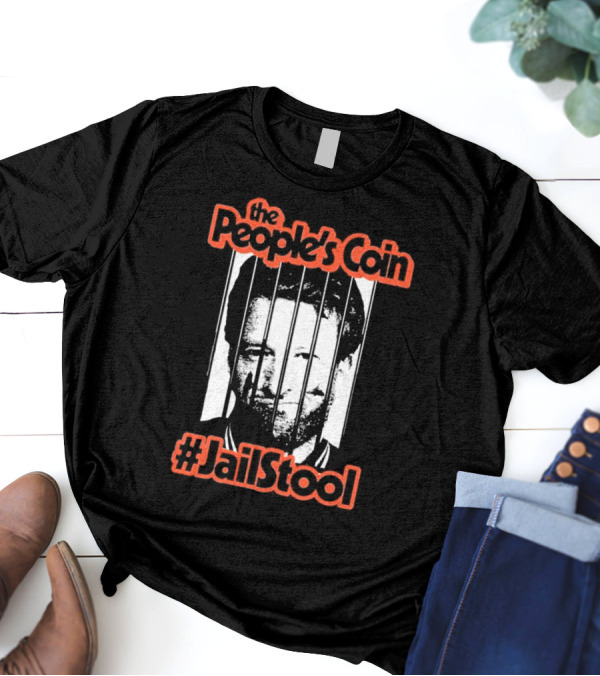Dave Portnoy The People’s Coin Jail Stool T-Shirt