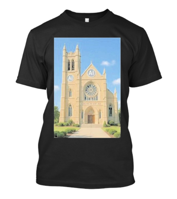 Demir BascerI Church Of AI T-Shirt