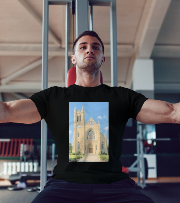 Demir BascerI Church Of AI T-Shirt
