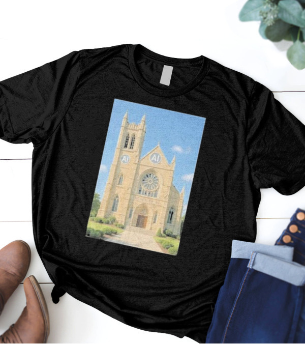 Demir BascerI Church Of AI T-Shirt