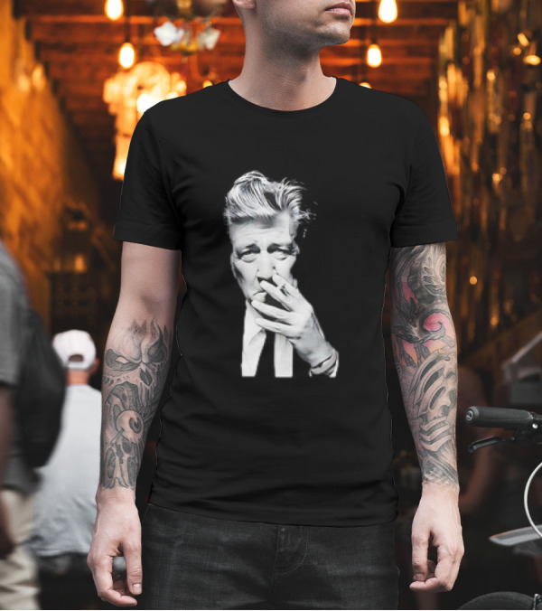 David Lynch Smoking T-Shirt