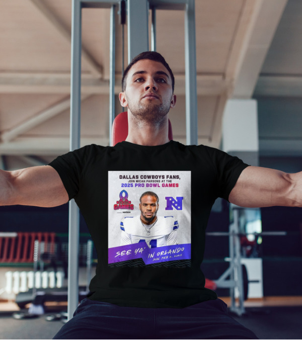 Dallas Cowboys Fans Join Micah Parsons At The 2025 Pro Bowl Games NFC See Ya’ In Orlando On Feb 2 2025 T-Shirt