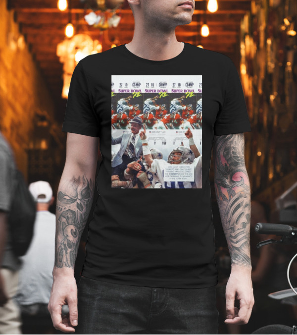 Dallas Cowboys Harvey Martin Co-MVP Randy White Super Bowl XL With Eight Turnovers Forced And Only 35 Net Passing Yards Allowed T-Shirt