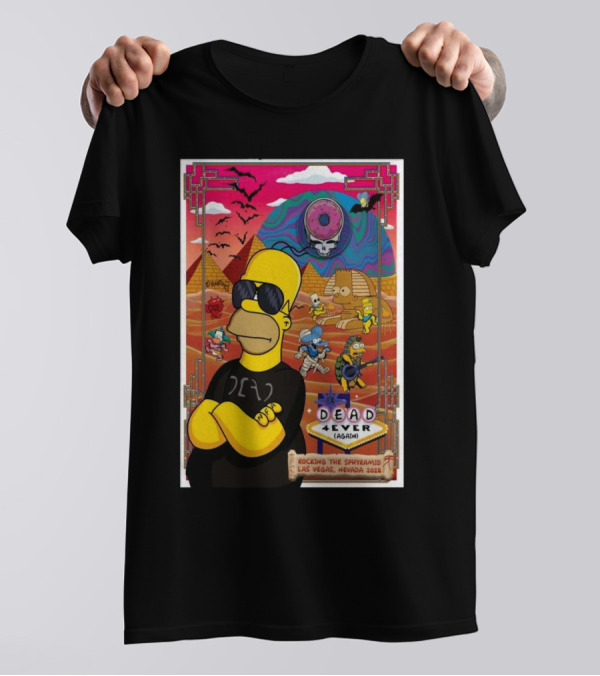 Dead 4ever 2025 Sphere Simpson T-Shirt