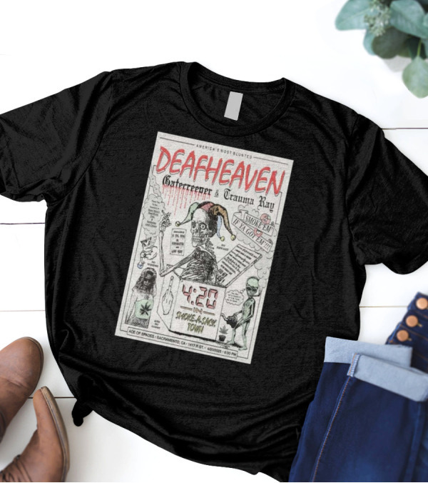 Deafheaven Ace Of Spades Apr 20 2025 T-Shirt