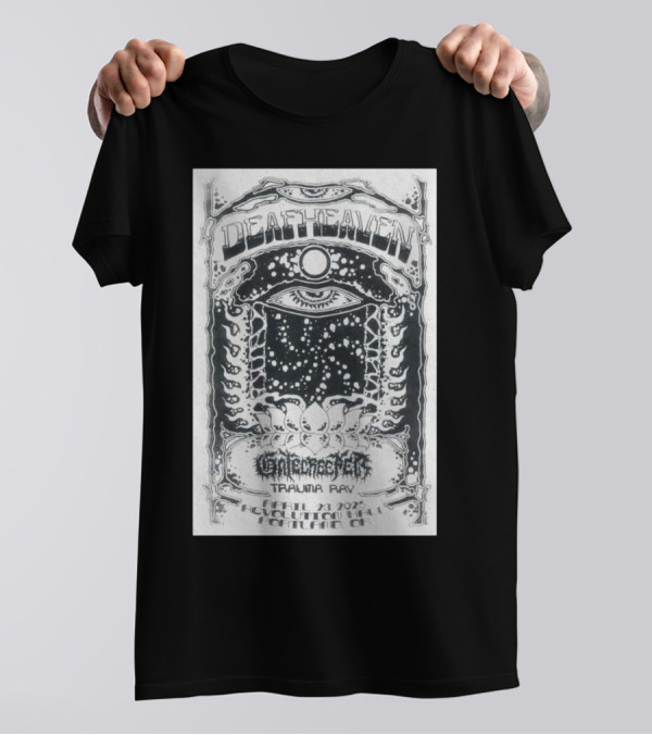 Deafheaven Revolution Hall Apr 23 2025 Portland, OR T-Shirt