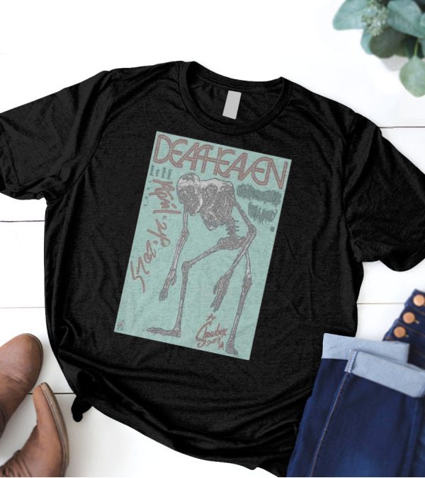 Deafheaven The Showbox Seattle WA 4-24-2025 Power With Marl Power Homo Lux T-Shirt