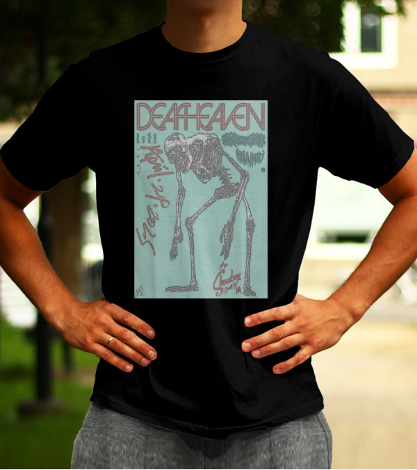 Deafheaven The Showbox Seattle WA 4-24-2025 Power With Marl Power Homo Lux T-Shirt