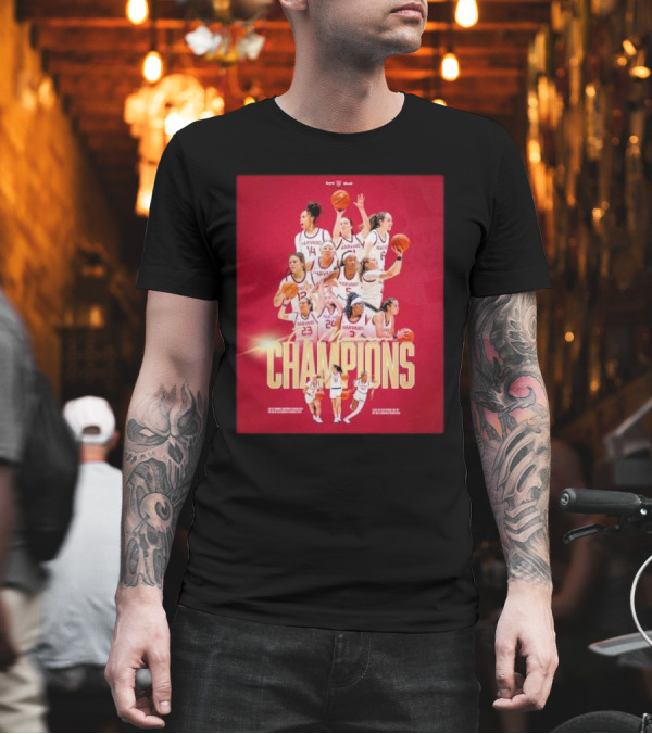 Harvard Crimson Women’s Basketball Ivy Madness Champions T-Shirt