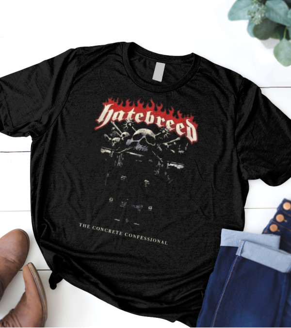 Hatebreed The Concrete Confessional 2025 T-Shirt