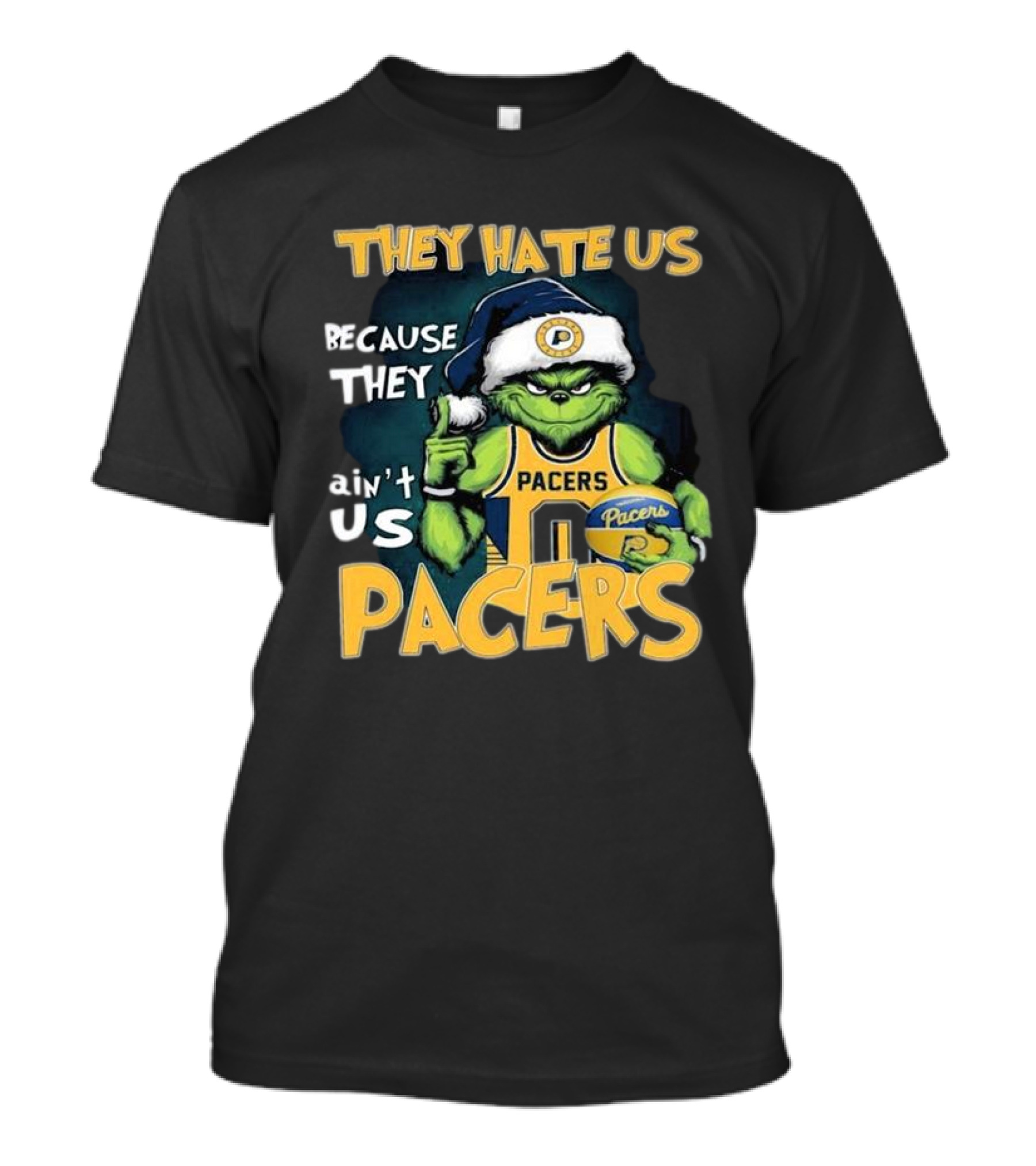 Grinch They Hate Us Because They Ain’t Us Packers T-Shirt
