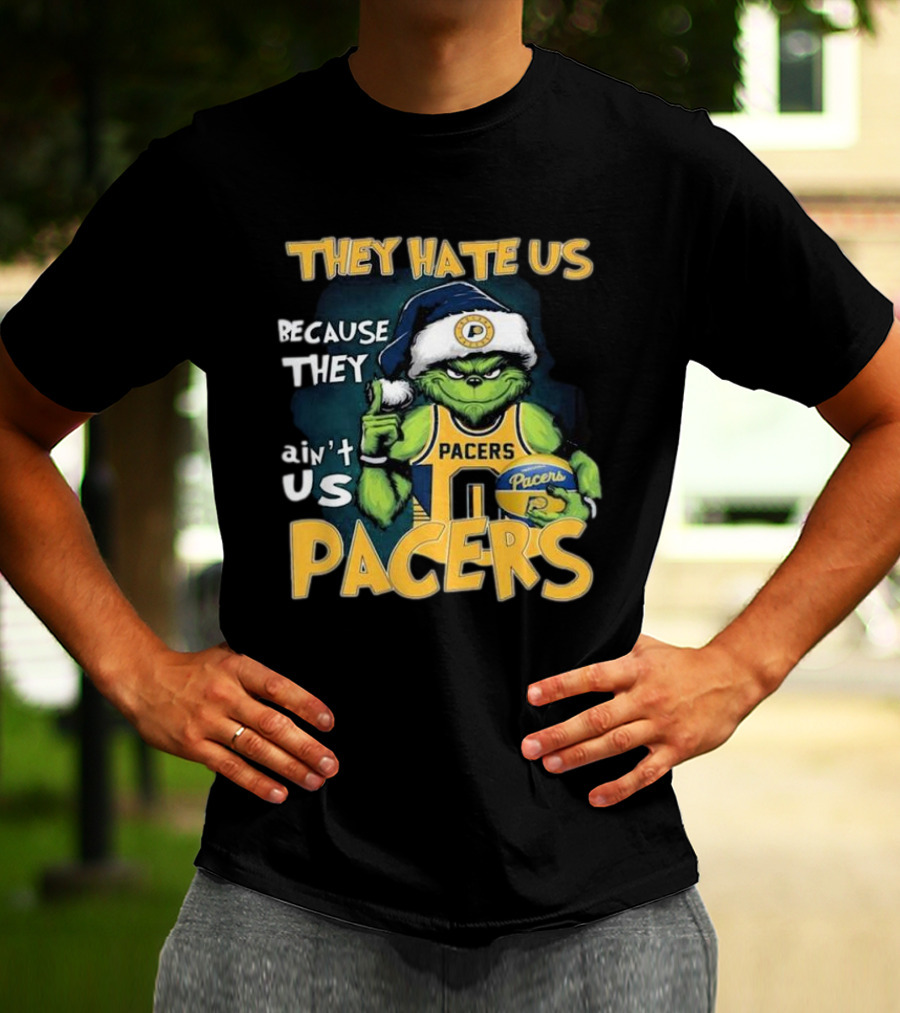 Grinch They Hate Us Because They Ain’t Us Packers T-Shirt