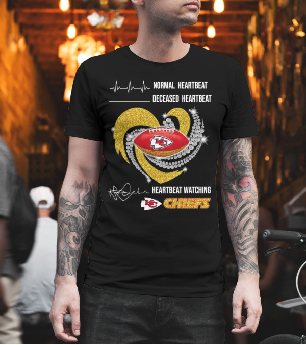Heartbeat Ing Kansas City Chiefs 2025 T-Shirt