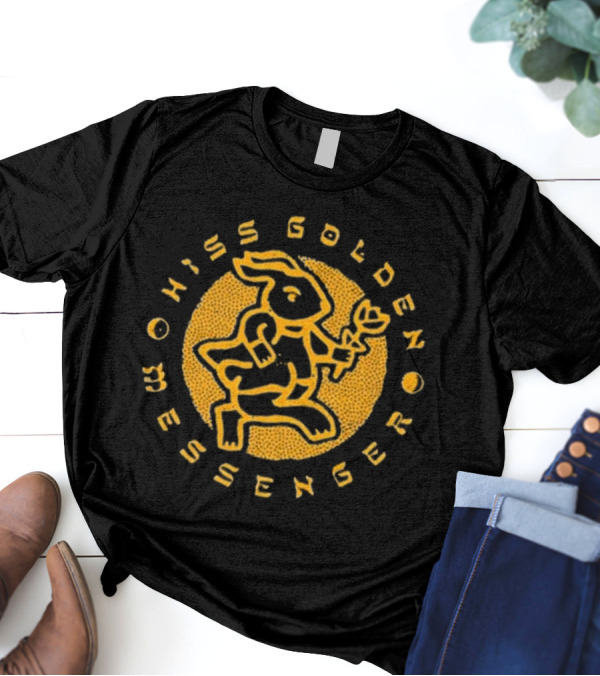 Hiss Golden Messenger Acid Rabbit T-Shirt