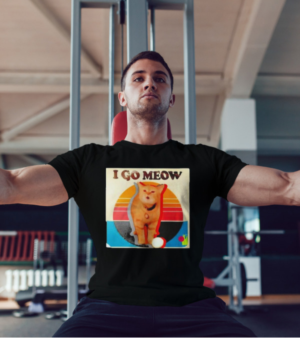 I Go Meow Vintage T-Shirt